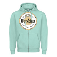 Seafoam warsteiner Zipper Hoodie - linhVisuals
