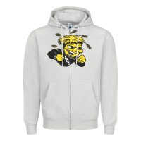 Dove Grey wichita state shockers Zipper Hoodie - linhVisuals