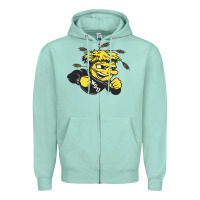 Seafoam wichita state shockers Zipper Hoodie - linhVisuals