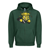 Sports Green wichita state shockers Zipper Hoodie - linhVisuals