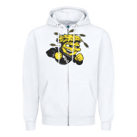 White wichita state shockers Zipper Hoodie - linhVisuals