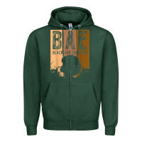 Sports Green black history month bae black and educated melanin women t shirt Zipper Hoodie - linhVisuals