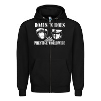 Black boats n hoes funny meme t shirt Zipper Hoodie - linhVisuals