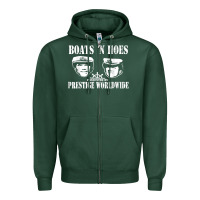 Sports Green boats n hoes funny meme t shirt Zipper Hoodie - linhVisuals