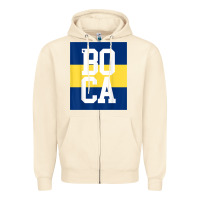 Sandshell boca juniors la boca t shirt Zipper Hoodie - linhVisuals