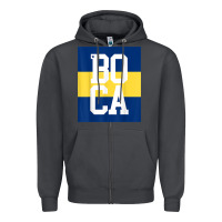 Smoke boca juniors la boca t shirt Zipper Hoodie - linhVisuals