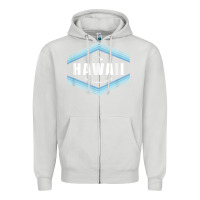 Dove Grey hawaii the aloha state   aloha hawaiian from the islands!! t shirt Zipper Hoodie - linhVisuals