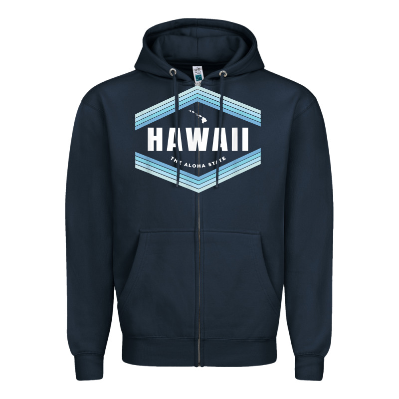 Hawaii The Aloha State   Aloha Hawaiian From The Islands!! T Shirt Zipper Hoodie by linhVisuals | Teevron
