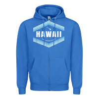 True Royal hawaii the aloha state   aloha hawaiian from the islands!! t shirt Zipper Hoodie - linhVisuals