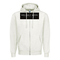 Oatmeal Heather welshly arms 005 Zipper Hoodie - linhVisuals
