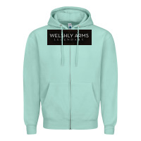 Seafoam welshly arms 005 Zipper Hoodie - linhVisuals