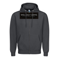Smoke welshly arms 005 Zipper Hoodie - linhVisuals