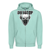 Seafoam dubstep shirt   electronic music lover gift for men  women Zipper Hoodie - linhVisuals