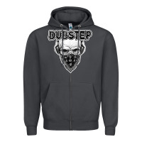Smoke dubstep shirt   electronic music lover gift for men  women Zipper Hoodie - linhVisuals