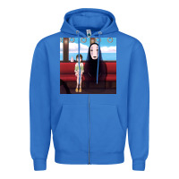 True Royal spirited away (3) Zipper Hoodie - linhVisuals