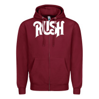 Burgundy Rush Classic Zipper Hoodie - linhVisuals