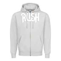 Dove Grey Rush Classic Zipper Hoodie - linhVisuals