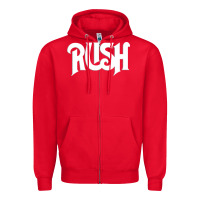 Red Rush Classic Zipper Hoodie - linhVisuals