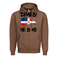 Chestnut dimelo ke lo ke dominican republic shirt for men woman kids t shirt Zipper Hoodie - linhVisuals