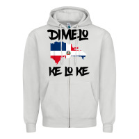Dove Grey dimelo ke lo ke dominican republic shirt for men woman kids t shirt Zipper Hoodie - linhVisuals