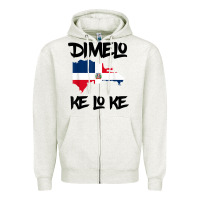 Oatmeal Heather dimelo ke lo ke dominican republic shirt for men woman kids t shirt Zipper Hoodie - linhVisuals