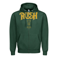 Sports Green Rush Key Zipper Hoodie - linhVisuals