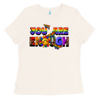 Bone you are enough Ladies Tee - FaDigitalArtStudio