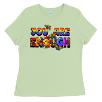Matcha you are enough Ladies Tee - FaDigitalArtStudio
