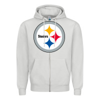 Dove Grey pittsburgh SPORT Zipper Hoodie - linhVisuals