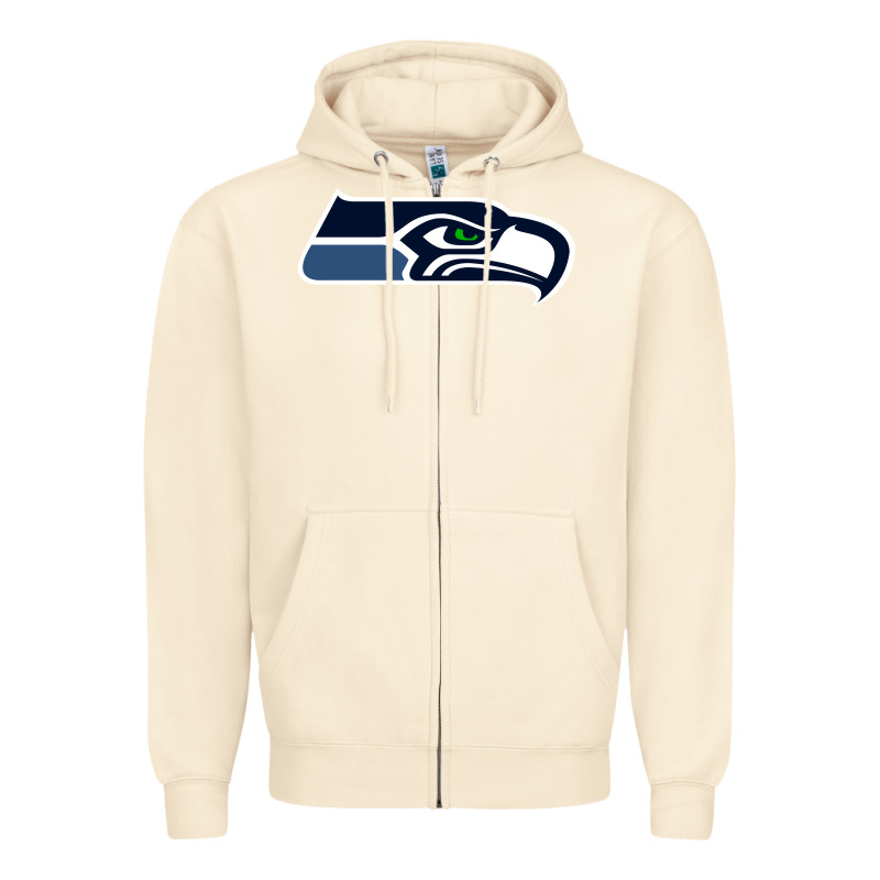 Seattle Sports Zipper Hoodie by linhVisuals | Teevron