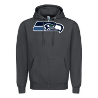 Smoke seattle sports Zipper Hoodie - linhVisuals