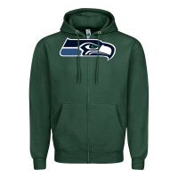 Sports Green seattle sports Zipper Hoodie - linhVisuals