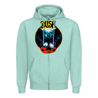 Seafoam rush transparent Zipper Hoodie - linhVisuals