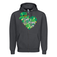 Smoke happy st patricks day funny irish Zipper Hoodie - linhVisuals