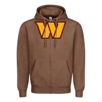 Chestnut washington sports Zipper Hoodie - linhVisuals