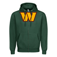 Sports Green washington sports Zipper Hoodie - linhVisuals