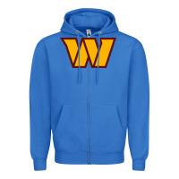 True Royal washington sports Zipper Hoodie - linhVisuals