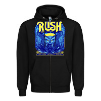 Black Rush 1975 Zipper Hoodie - linhVisuals