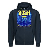 Navy Rush 1975 Zipper Hoodie - linhVisuals