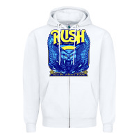 White Rush 1975 Zipper Hoodie - linhVisuals