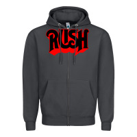 Smoke rush rock Zipper Hoodie - linhVisuals
