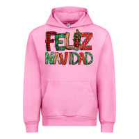 Fuchsia Pink Feliz Navidad our lady of Guadalupe Christmas Urban Hoodie - Jasminsmagicworld