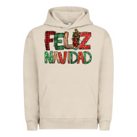 Pigment French Oak Feliz Navidad our lady of Guadalupe Christmas Urban Hoodie - Jasminsmagicworld