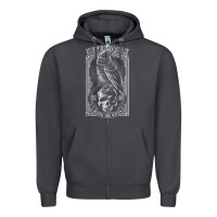 Smoke edgar allen poe the raven nevermore t shirt Zipper Hoodie - linhVisuals
