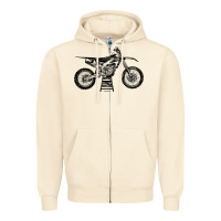 Sandshell YZ450F Eli Tomac Motorcycles Zipper Hoodie - linhVisuals