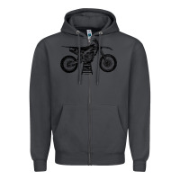 Smoke YZ450F Eli Tomac Motorcycles Zipper Hoodie - linhVisuals