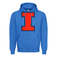 True Royal illinois fighting illini Zipper Hoodie - linhVisuals