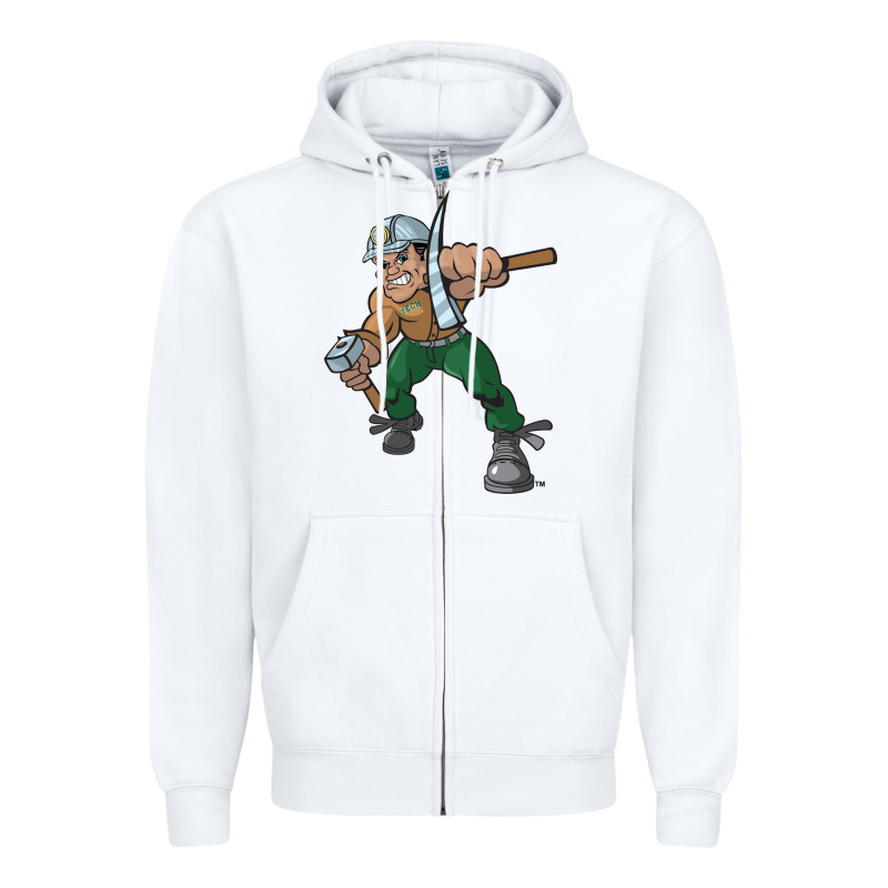 Montana Technological University Orediggers Vectorized Zipper Hoodie by linhVisuals | Teevron