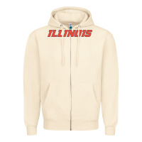 Sandshell illinois fighting illini Zipper Hoodie - linhVisuals