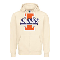 Sandshell illinois fighting illini Zipper Hoodie - linhVisuals